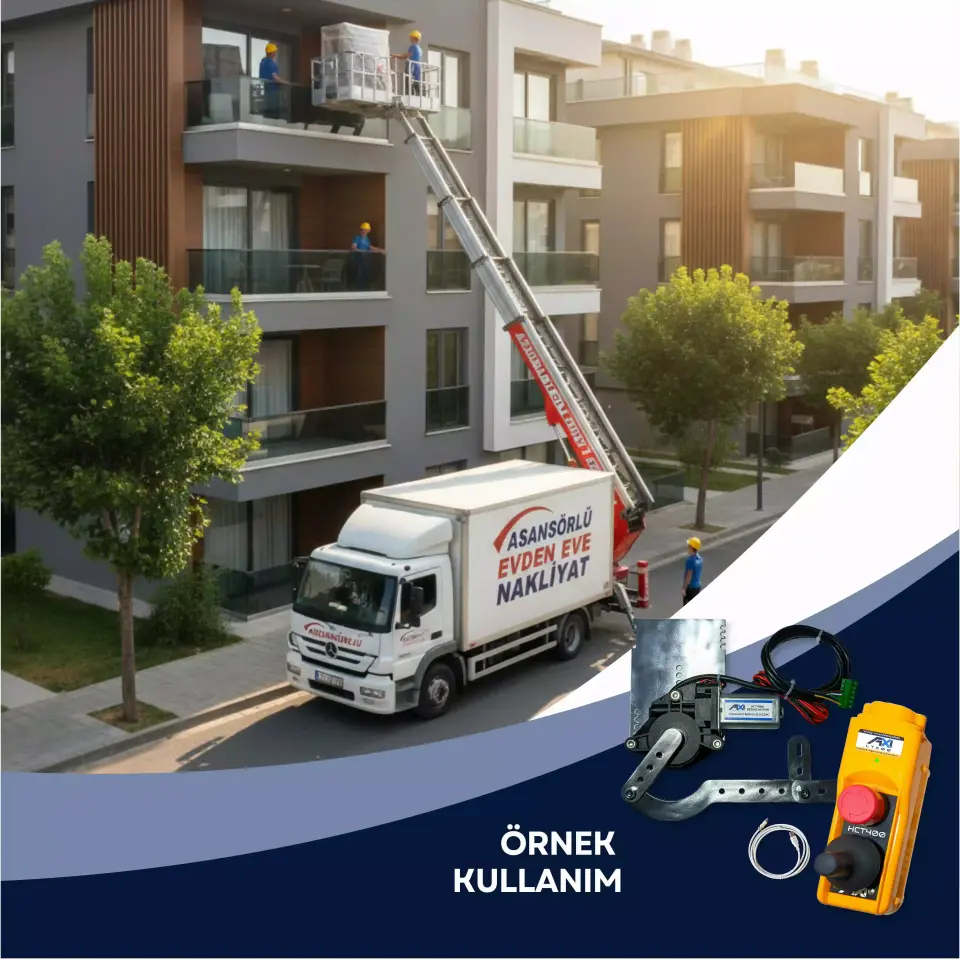 Manuel Hidrolik Kolu Elektronik Kontrole Dönüşüm Kiti - HCT400