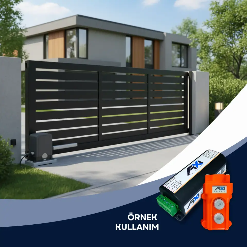 SF100 Vinç Kumandası Alıcı Verici Set - 2 Kanal