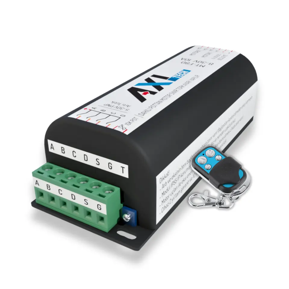 DC Motor Sürücü Modülü KS250 - Sınırda Durdurma - Hız Ayarı - Yumuşak Duruş Ve Kalkış 12-24V 15A