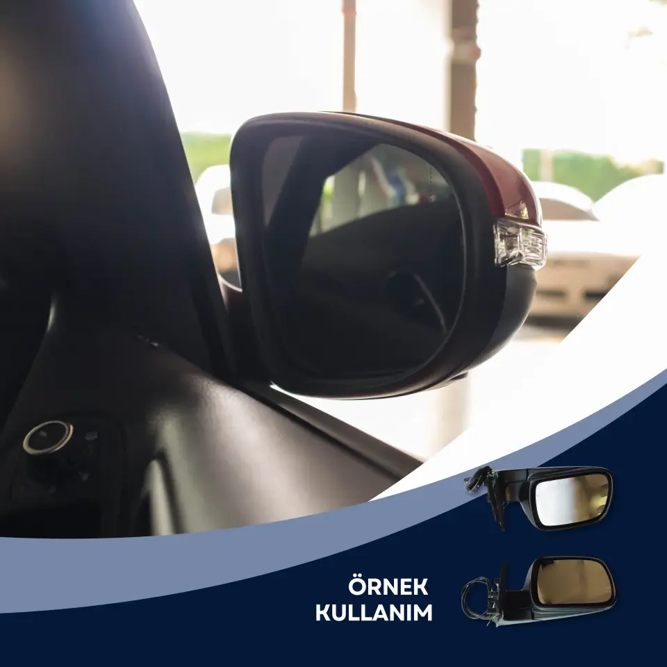 Tam Otomatik Ayna Seti - Araç/Araba Elektronik Ayna Dönüşüm Kiti - CM1405