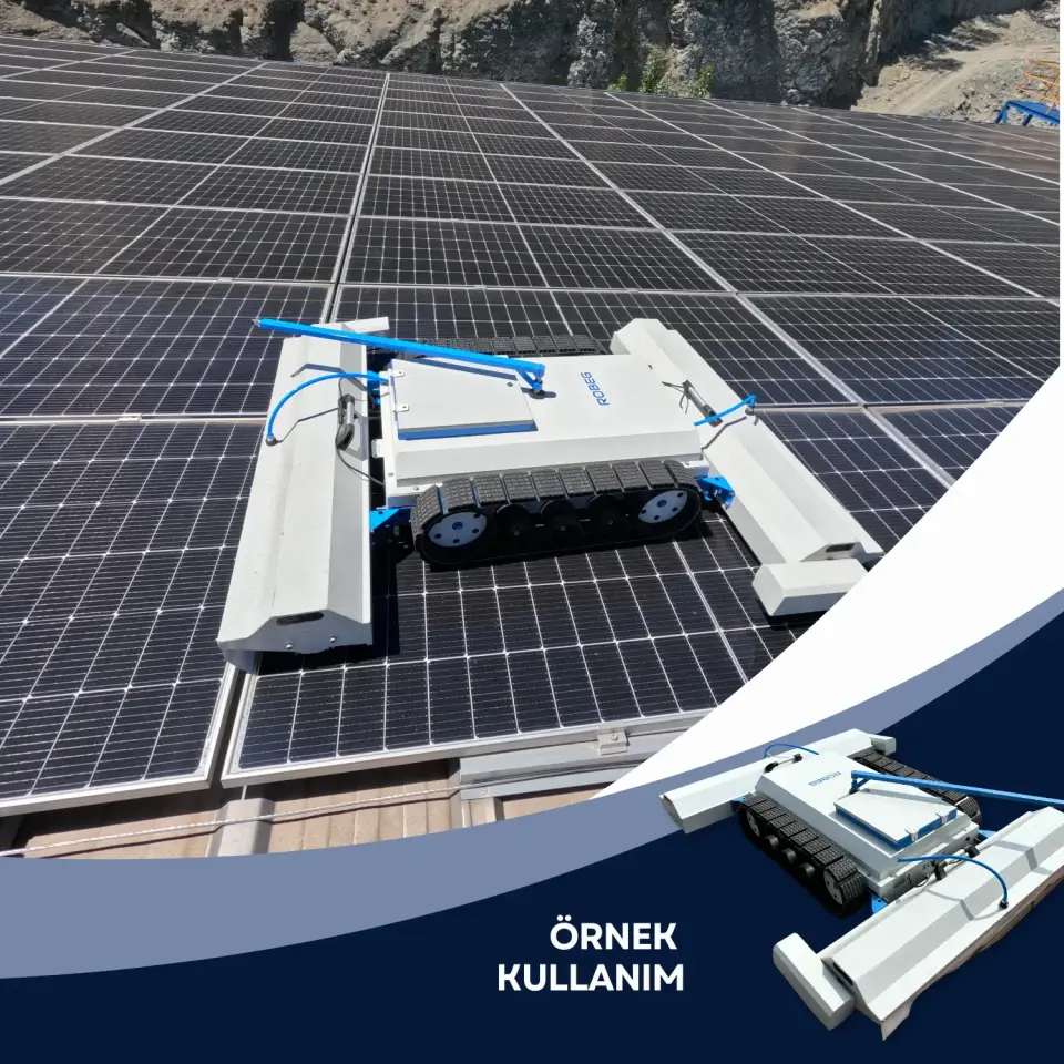 ROBEG Güneş Paneli Temizleme Robotu