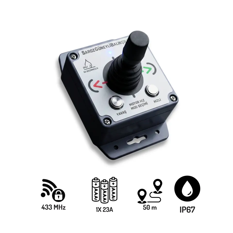 Kablosuz Joystik Butonlu - SAROZ K.E.2
